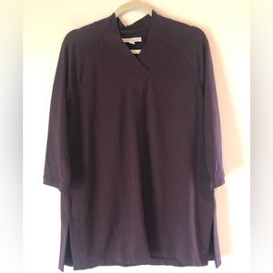 J.Jill Affinity French Terry tunic women’s XS yoga ballet Pilates post workout